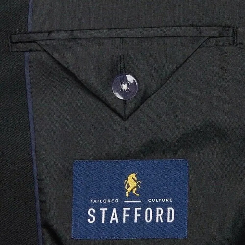 Stafford‎ Coolmax Mens Stretch Fabric Classic Fit Suit Jacket 44R (MSRP $210)